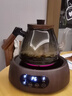 全度耐高温加厚玻璃煮茶壶大容量烧水壶侧把煮茶壶家用煮水壶 烟灰侧把祥和壶+木色电陶炉 晒单实拍图
