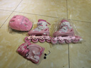361°儿童轮滑鞋初学者男童女童溜冰鞋闪光轮旱冰鞋尺码可调节 粉色M码 实拍图