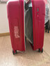 爱华仕行李箱20寸可登机箱出差静音拉杆箱大容量轻便手提旅行箱包密码箱 中国红【一体配色】纯正更喜庆 20英寸 【2-4天短途】标准登机箱 实拍图