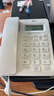 得力（deli）电话机座机 固定电话 办公家用 来去电查询 可接分机 13606白 实拍图
