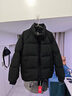 京东京造羽绒服男女情侣同款真鸭绒冬季保暖外套面包服加厚短款 黑色 L 实拍图