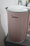 美的（Midea）电热水壶电水壶烧水壶养生双层防烫 0涂层 食品级304不锈钢1500W快速沸腾1.7L大容量 HJ1705 实拍图