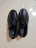他她（TATA）商务休闲皮鞋男士黑色男鞋子软底爸爸鞋 黑色休闲（系带） 39 实拍图