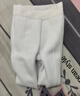 浪莎儿童保暖连裤袜女童秋冬季加绒加厚打底裤中大童学生舞蹈袜 白色 实拍图