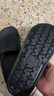 LURAD拖鞋男士女士情侣外穿室内防滑洗澡厚底凉拖家居拖鞋 黑色40-41 实拍图