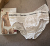 Calvin Klein内衣【新年礼物】男士本命年三条装ck棉质吸湿速干红色三角内裤男 998-太空黑/椰青灰/月光白 3条 L 实拍图