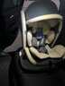 Heekin德国 儿童安全座椅汽车用0-4-12岁婴儿宝宝360度旋转ISOFIX硬接口 尊享灰(遮阳棚+上拉带+侧保护) 实拍图