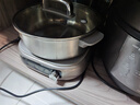 九阳（Joyoung）0涂层IH秒涮电火锅火锅专用锅电锅家用4-8人分体式可拆洗多功能电蒸锅不锈钢电煮锅6L火锅锅GN12 实拍图