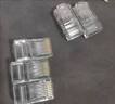 山泽 六类网线水晶头 6类RJ45千兆网络接头 工程级电脑网线连接器适用超六类非屏蔽网线 100个 WL-6100 实拍图