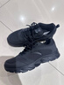安踏男鞋运动鞋男春冬季男士软底网面跑步鞋休闲鞋皮面保暖防水鞋子男 【热卖推荐款秋冬季男鞋】黑色 42.5 （9码） 实拍图