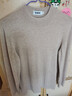 恒源祥100%纯羊毛衫男冬季半高领宽松商务中年男士内搭保暖打底针织毛衣 实拍图