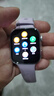 华为HUAWEI WATCH FIT 4 风信紫氟橡胶表带华为运动智能手表超轻薄大屏潮流运动蓝牙通话睡眠监测fit4 实拍图