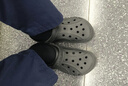 卡骆驰（CROCS）洞洞鞋贝雅男鞋女鞋轻便耐磨一脚蹬拖鞋休闲鞋|10126 黑色-001 45 (290mm) 实拍图