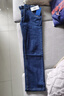 真维斯（Jeanswest）牛仔裤男士直筒宽松男裤2025秋冬长裤男士弹力休闲裤子蓝色32 实拍图
