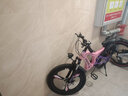 飞鸽（FG FLYING PIGEON）儿童自行车6-10岁小孩自行车儿童8岁-12岁单车儿童单车儿童山地车 高配粉紫|变速|镁合金车架+碟刹 22寸【适合身高140-165cm】 实拍图