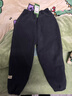 左西男童加绒裤子休闲裤2025新款儿童一体绒灯芯绒长裤潮 灰色 140 实拍图