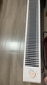 美的（Midea）石墨烯踢脚线取暖器家用电暖器浴室防水移动地暖气片大面积取暖神器全屋升温卧室 店长推荐款【石墨烯速热 居浴两用】机械式 踢脚线取暖器 实拍图