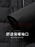 雪中飞鹅绒羽绒服男士短款脱卸帽加厚保暖休闲商务秋冬外套男装180 实拍图