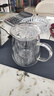 逸集加厚耐热玻璃茶水分离泡茶壶透明红茶茶具冲茶器家用大容量花茶壶 实拍图