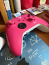 XBOX微软Xbox Series S/X无线Xbox手柄 XSS XSX 蓝牙游戏手柄 PC电脑 Xbox手柄 玫红粉【送线/摆架】 实拍图