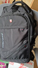 JINSHIWQ双肩包男大容量商务旅行背包登山书包电脑包黑色 升级加大号 实拍图