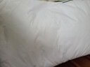 京东京造五星级酒店羽绒枕头 优质白鹅绒蓬松柔软成人男女枕芯  单只中枕 实拍图