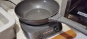 美的（Midea）钛陶电炒锅 电蒸锅宿舍煮锅炒菜专用分体式家用多功能一体电火锅煎锅5.5L多用途锅HCG3218S配蒸笼 实拍图