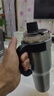 TKK大容量保温杯男士款一键开盖车载冰霸杯子陶瓷内胆水杯巨无霸茶杯 实拍图
