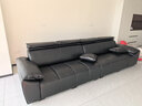 优铭家（YouMingJia）沙发客厅意式极简风真皮沙发小户型现代简约直排沙发客厅2026新款 3.4米五人位【松木可视框架】 豪华版【加厚2.8mm】头层牛皮+乳胶坐垫 实拍图