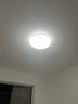 雷士（NVC）led吸顶灯阳台灯现代简约家用圆形房间卧室灯百搭灯具 24W正白光 实拍图