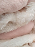 雅鹿牛奶绒四件套冬季加厚保暖珊瑚绒床单被套法兰绒床笠被罩床上用品 繁花-浅粉【双面加绒 适合裸睡】 1.8m 床单款 四件套-被套200*230cm 实拍图