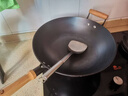 中福陆川铁锅炒菜锅家用无涂层氮化窒化广西生铁铸铁锅炒锅燃气已开锅 平底 32cm 【有耳+锅盖】JD或SF物流 实拍图