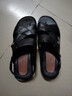 回力休闲凉鞋男款居家拖鞋户外两穿沙滩舒适透气简约HL3338黑45码 实拍图