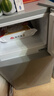 新飞冰箱小型租房用 一级能效冷 藏冷冻两用1-2人家用小冰箱 出租房双门电冰箱办公室两门 26年升级 76A128L一级能效【保鲜盒款】银 实拍图