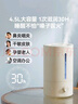京东京造加湿器空气净化器一体 卧室家用办公室桌面 4.5L大容量 小型立式低噪 迷你雾化器 银离子材料 实拍图
