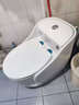 TOTOOLEO系列超漩虹吸式普通马桶大冲力静音防溅隔臭抽水家用坐便器CT668 CT668【纯白色版】超炫虹吸 250/300/350/ 400mm 坑距下单备注 实拍图