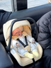 bebelock婴儿提篮式汽车儿童安全座椅新生儿宝宝睡篮车载便携摇篮i-Size 香槟金【i-Size认证】 实拍图