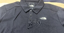 The North Face北面短袖Polo男户外舒适透气棉T恤上新87UX 灰色/DYX M 实拍图