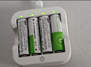 京东京造5号充电锂电池4粒套装 1.5V恒压快充 适用游戏手柄/键鼠/话筒/吸奶器/血压计/玩具赛车等 AA五号 实拍图