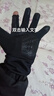 瑞莱奥手套男冬季保暖骑行手套触屏防滑防风加绒加厚露指骑电车外卖手套 春夏薄款露二指黑色 均码 实拍图