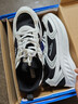 回力女鞋秋冬新款运动鞋女软底轻便鞋子休闲跑步鞋 白/黑 40 实拍图
