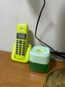 摩托罗拉（Motorola）数字无绳电话机 无线座机 子母机单机 套装 大屏幕 白色背光 清晰免提  办公家用 T301C(青柠色） 实拍图