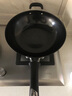 爱仕达（ASD）炒锅铸铁锅不锈无涂层平底炒菜锅32cm燃气电磁炉通用WG8332QB 实拍图