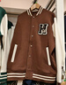 优衣库童装男童女童高弹力快干运动茄克外套夹克481378 38 深褐色 160 实拍图