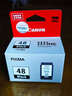佳能（Canon）PG-48 黑色墨盒(适用E478/E478R/E3480/E418/E4280/E4580) 实拍图