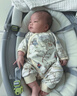 babycare婴儿电动摇椅0-1岁宝宝安抚摇篮椅哄娃睡觉神器新生儿礼物 轻奢款 实拍图