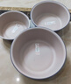 达福芮家用加厚大中小三件套双色脸盆大号加厚耐用塑料洗衣服盆洗脚盆 实拍图