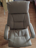 顾全电脑椅人体工学椅真皮办公椅可躺久坐舒适老板椅咖皮C570 实拍图