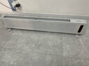 松下（Panasonic）踢脚线取暖器家用轻音石墨烯电暖器移动地暖居浴两用对流大面积电暖气节能制热卧室办公室暖气片 DS-A215ACW【升级三维超薄+AI语音】 实拍图