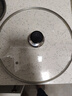 美厨（MAXCOOK）玻璃盖炒锅盖 304不锈钢包边煎锅盖火锅盖蒸锅盖34cm MCPJ9661 实拍图